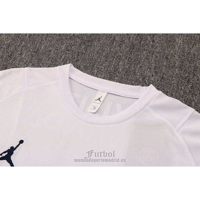Chandal del Paris Saint-Germain Manga Corta 2021-2022 Blanco